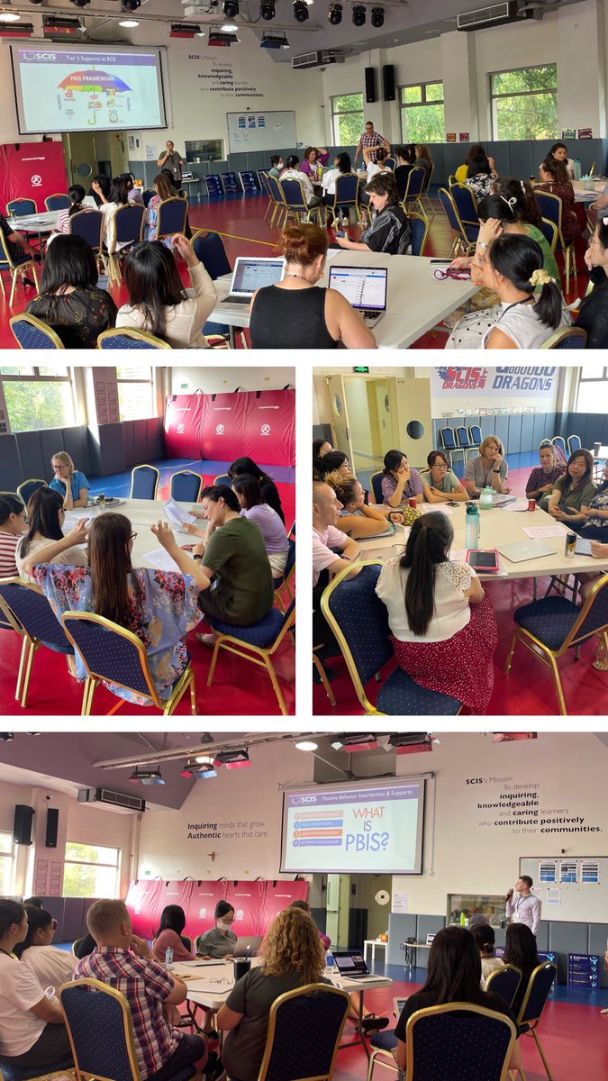 Strengthening our Tier 1 supports by using familiar and consistent language in our common agreements for all learning environments - Safe, Respectful &amp; Responsible. We discussed how we will help students understand and use these agreements to guide their choices. #WeAreSCIS #PYP