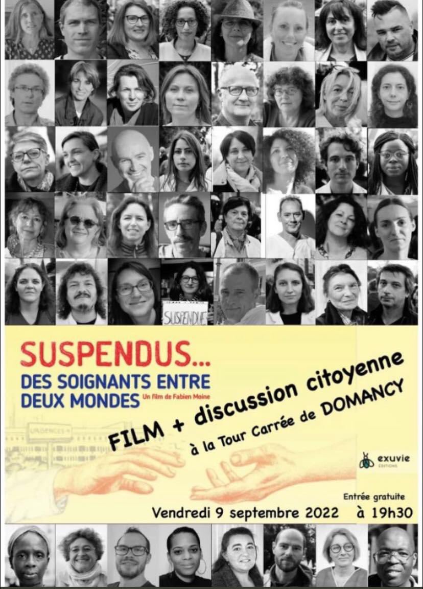 noel_sylviane's tweet photo. #SoignantsSupendus, des soignants entre deux mondes.J'animerai une Projection-débat le 9 septembre à 19h30 à la salle Tour Carrée de Domancy aux côtés de Judith Rémy, cardiologue et Marc Gotti, juriste.
Je vous invite à venir nombreux débattre de ce sujet majeur.@UnionSanitaire https://t.co/DJ6FZ0YyCP