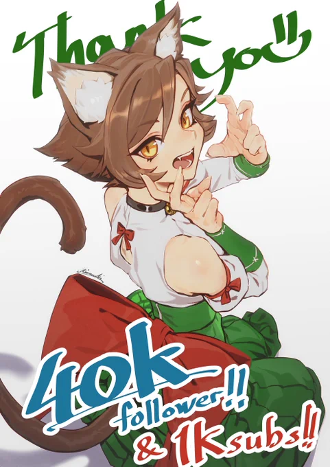 4万人フォロワーとYoutube1000人感謝のOCカトレアちゃんです 