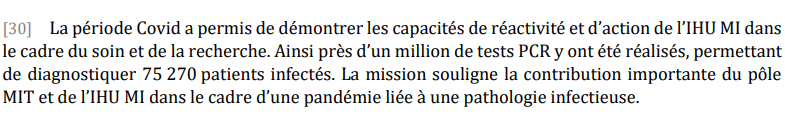raoult_didier's tweet photo. Il y a en tout cas un point sur lequel je suis d'accord avec le rapport de l'IGAS-IGAENR !
https://t.co/E2nVdwP21I https://t.co/gmuepApfqS