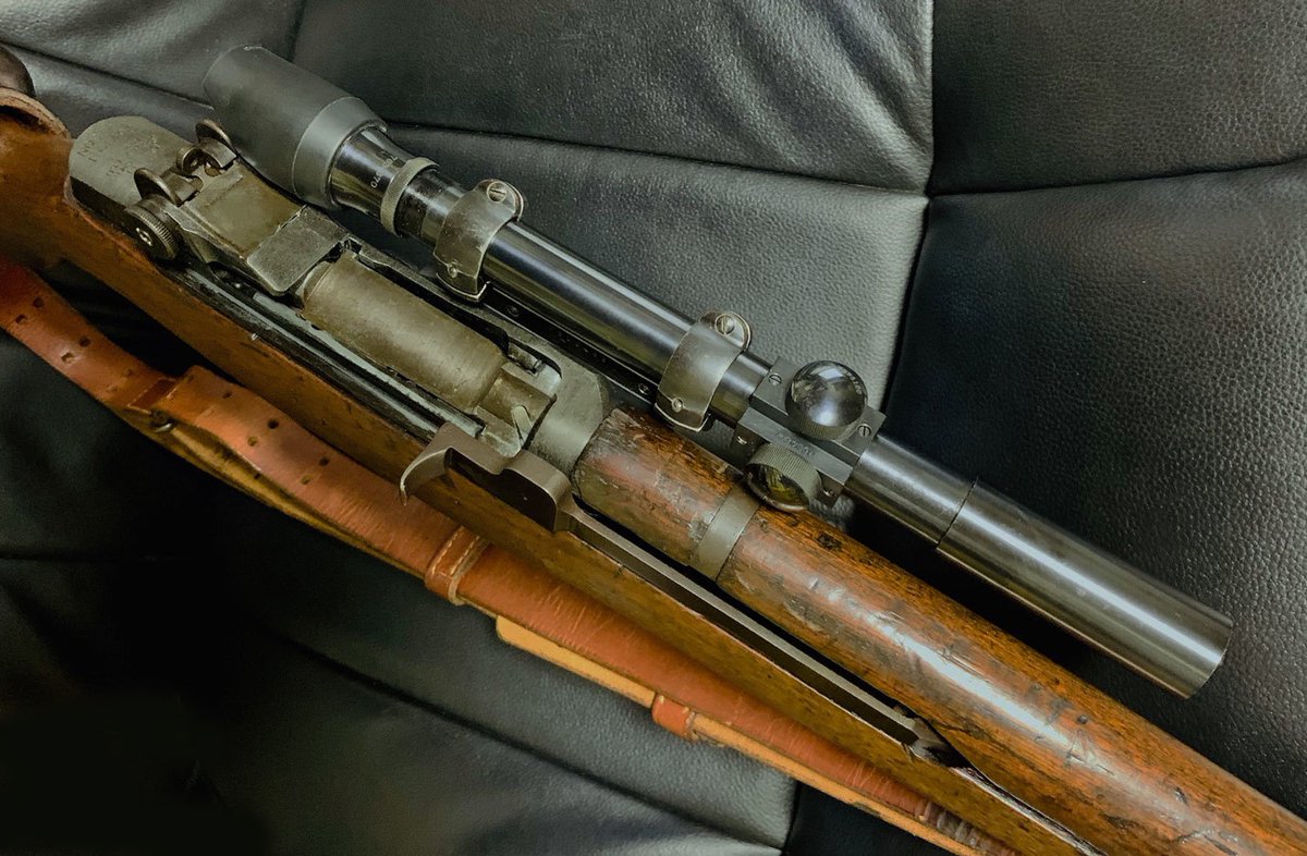 BlackburnCo1's tweet photo. メリケン國よりM82狙撃眼鏡用のマウントセットが届きました。
リプロ品の中古だと思って注文したら、実物の新品が届きました。
M1C狙撃銃には必須のアイテムです。
#M1C
#GriffinAndHowe
#M82
#SniperRifle
#M1Garand https://t.co/mNdyCfZDrS