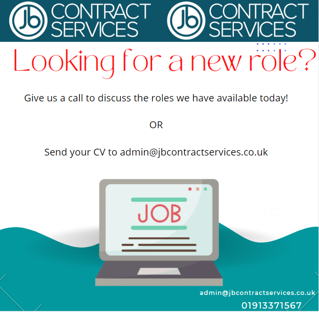 New vacancies become available everyday!

Give us a call and register today to keep up to date with our new roles.

0191 337 1567

#recruitment #recruitmentagency #construction #jobsinconstruction #northeast