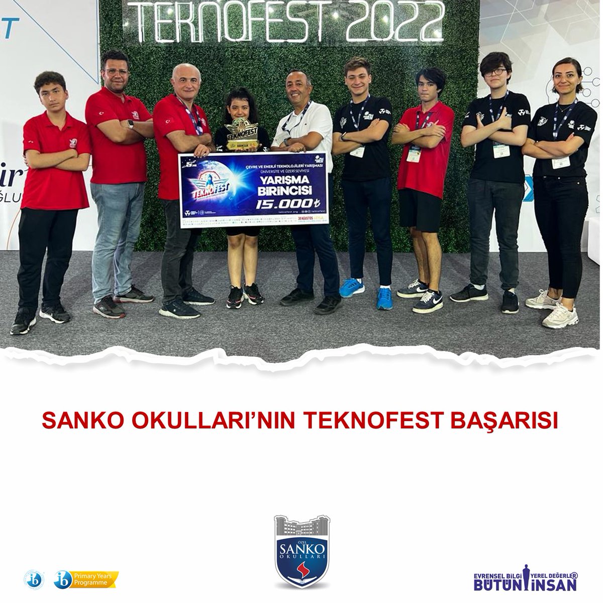 SankoOkul's tweet photo. SANKO OKULLARI’NIN TEKNOFEST BAŞARISI - Özel Sanko Okulları https://t.co/8DZMd3mqpU https://t.co/lsErUbvIoi