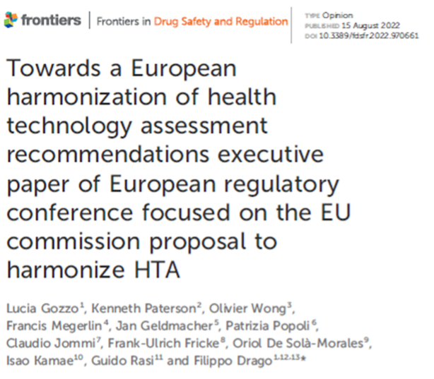 FundacioHiTT's tweet photo. HTA Harmonisation and Joint Assessment. This paper proposes 5 pillars to be highlighted in any JA for it to be relevant 
doi: 10.3389/fdsfr.2022.970661 
#innovation  #publichealthcare  #entepreneurship #sustianblehealthcare #FundacióHiTT #RWD #DataGovernance #digitalhealth https://t.co/8uv3fppIjB