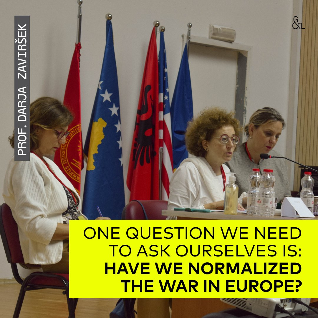 Social workers and social work educators living and working during war times with Prof. Darja Zaviršek