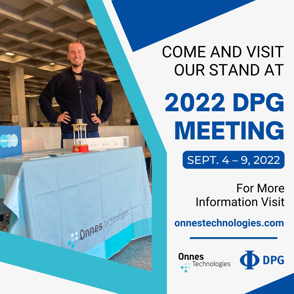 OnnesTech's tweet image. Let&apos;s talk #lowtemperatures @DPG22Regensburg