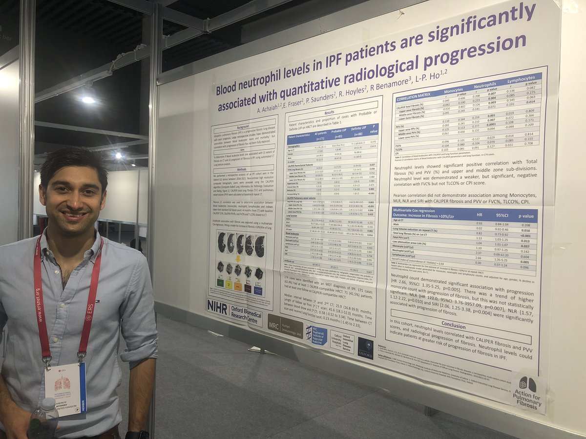 Andrew Achaiah (@andrewachaiah) on Twitter photo Many thanks to <a href="/ActionPFcharity/">Action for Pulmonary Fibrosis</a> and <a href="/louisewright1/">Louise Wright</a> for awarding me a Travel Fellowship award to attend #ERS2022. A wonderful opportunity to present my research, network with and explore the exiting research of fellow early career researchers.#IPF #neutrophils Many thanks to <a href="/ActionPFcharity/">Action for Pulmonary Fibrosis</a> and <a href="/louisewright1/">Louise Wright</a> for awarding me a Travel Fellowship award to attend #ERS2022. A wonderful opportunity to present my research, network with and explore the exiting research of fellow early career researchers.#IPF #neutrophils