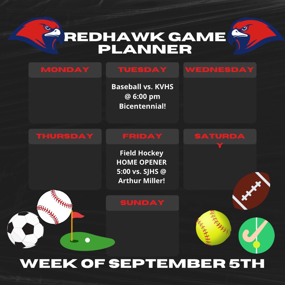 📢 Back to the stands to support our RedHawks! #RedHawkPride 💯