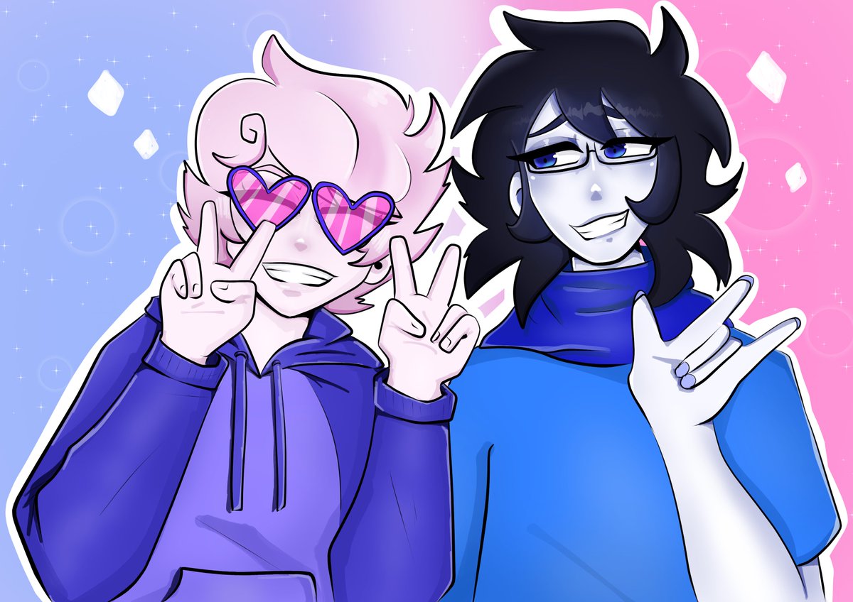 LxveGxre's tweet photo. I have no idea what possessed me to draw them but imagine they could confide in their transition together and be besties fr uGH
#roxylalonde #homestuck #homestuckart #johnegbert #juneegbert #johnroxy https://t.co/J813hTWfq7