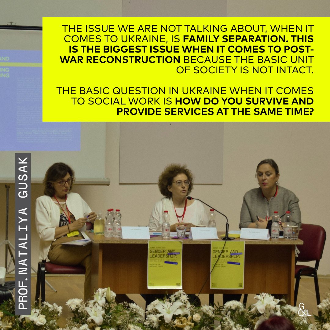 Social workers and social work educators living and working during war times with Prof. Nataliya Gusak
