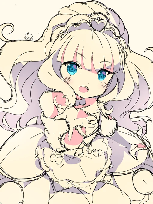 フィナーレさんラフ 