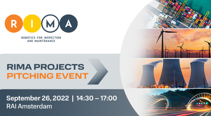 Have you started September as full of energy as we do? 🔋

On 26th Sept we have our RIMA Projects Pitching Event! This event gives an opportunity for the SMEs funded by RIMA in the Open Calls to pitch their solutions.

Register at lnkd.in/e-9Gugkf ✍️