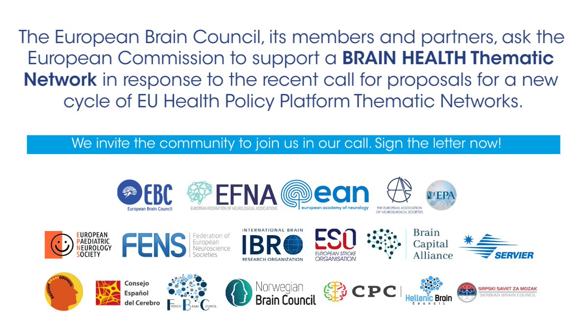 EU_Brain's tweet photo. Thank you for the continued support of our letter calling for a #Brain Health #ThematicNetwork and for helping spread the word - we're just over 200 signatures and counting🙌
Show your support by signing now ➡️https://t.co/pvRvbKh1bt https://t.co/xm3CPr89mm