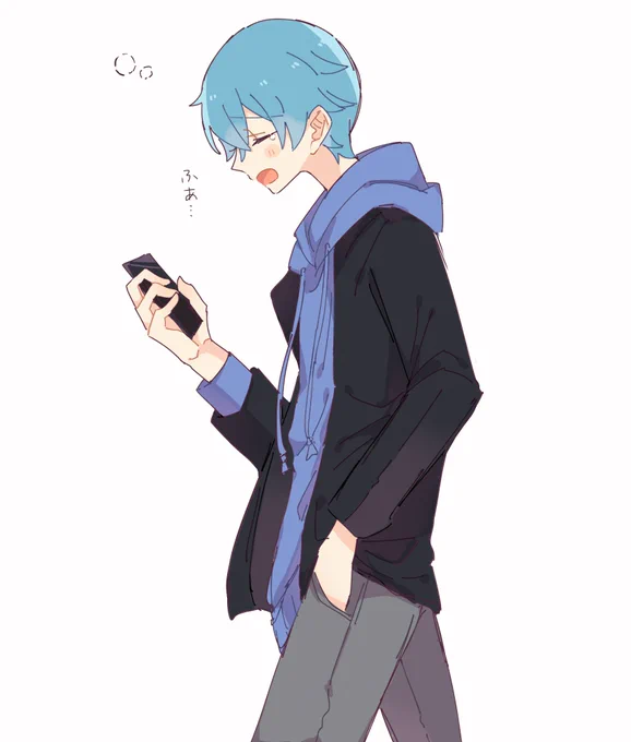 と、四男くん 