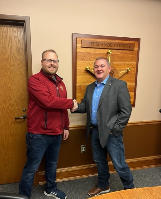Please join us in congratulating and thanking Shawn Newman on 10 years of service to our office and the citizens of Tippecanoe County.