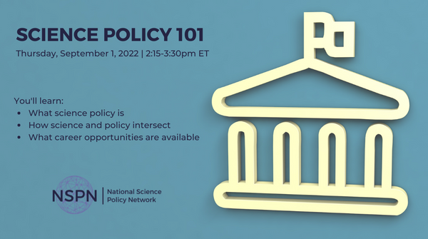 National Science Policy Network (NSPN) tweet media