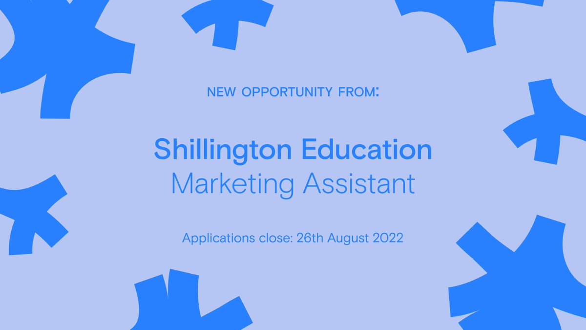 Opps Board 🔑  Graphic design school <a href="/Shillington_/">Shillington</a> is on the lookout for a marketing and communications assistant to join their London team! Deadline tomorrow. > bit.ly/3QtkAa9