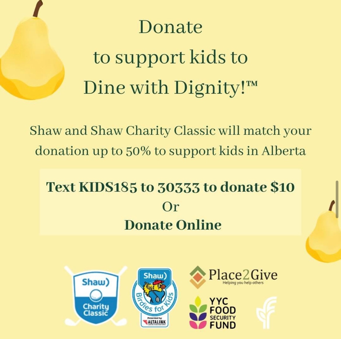 FreshRoutes's tweet photo. Help Fresh Routes support food security for kids in Alberta. Shaw will match your donations up to 50%.

.

#calgary #yyc #freshproduce #mobilegrocerystore #mobilemarkets #foodsecurity #goodfoodstopsforyou #calgaryevents #yycevents #shaw #shawbirdies #ChipinforKids https://t.co/QzlA2oBKTe