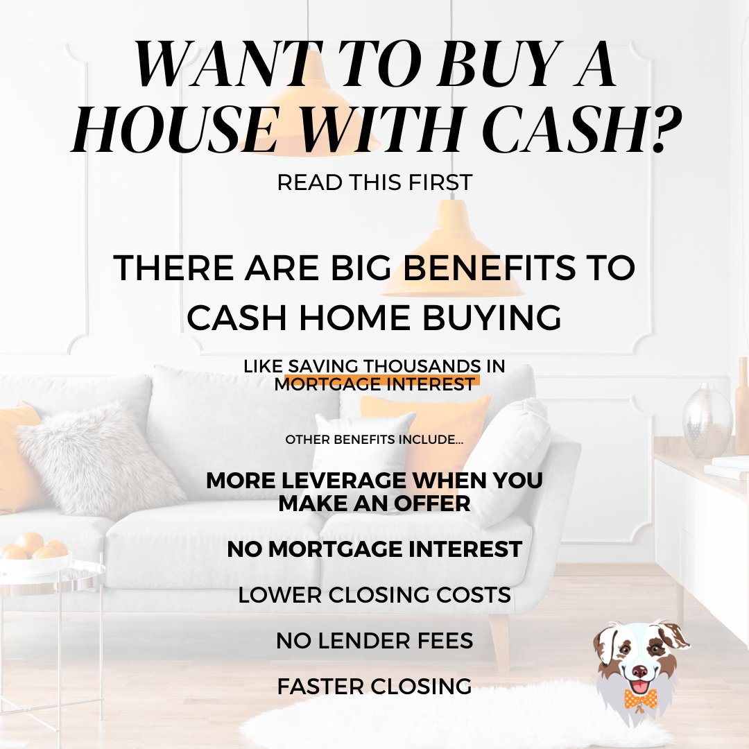 RittenhouseTeam's tweet photo. Want to buy a house with cash? YOU NEED TO READ THIS FIRST! 🤩

⚫️John &amp; Erica Rittenhouse
🔸Greater Lehigh Valley and Philly Real Estate Team 🔸
Our Experience. Your advantage

#tobuyornottobuy #buyingvsrenting #buyersagent #renterfriendly #johnrittenhouseteam https://t.co/dlGdOOkovH