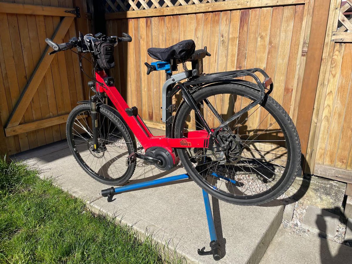 STOLEN BIKE ALERT - @riesemuller “Nevo” in brilliant red from Hamilton Rd E. Contact police if seen, its one of the only bikes of this style in the region.
