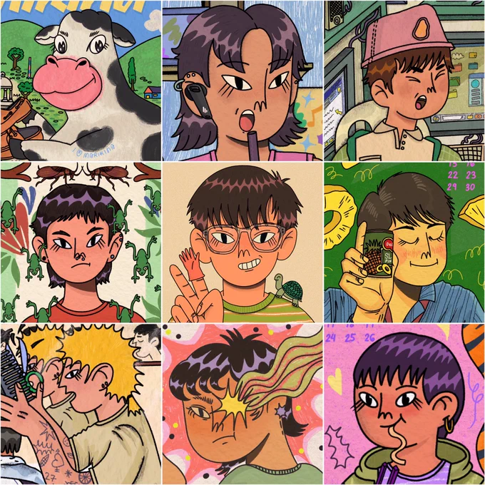 the main character to my own cartoon series #FaceYourArt2022 #faceyourart 