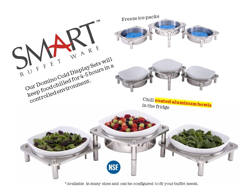 SMARTBuffetWare's tweet image. Smart Cold Displays - Freeze ice packs and store aluminum coated bowls in the fridge until use to keep food chilled for hours and hours!
smartbuffetware.com
#smartbuffetware #smartbuffet #smartcolddisplay #choosesmart #colddisplay