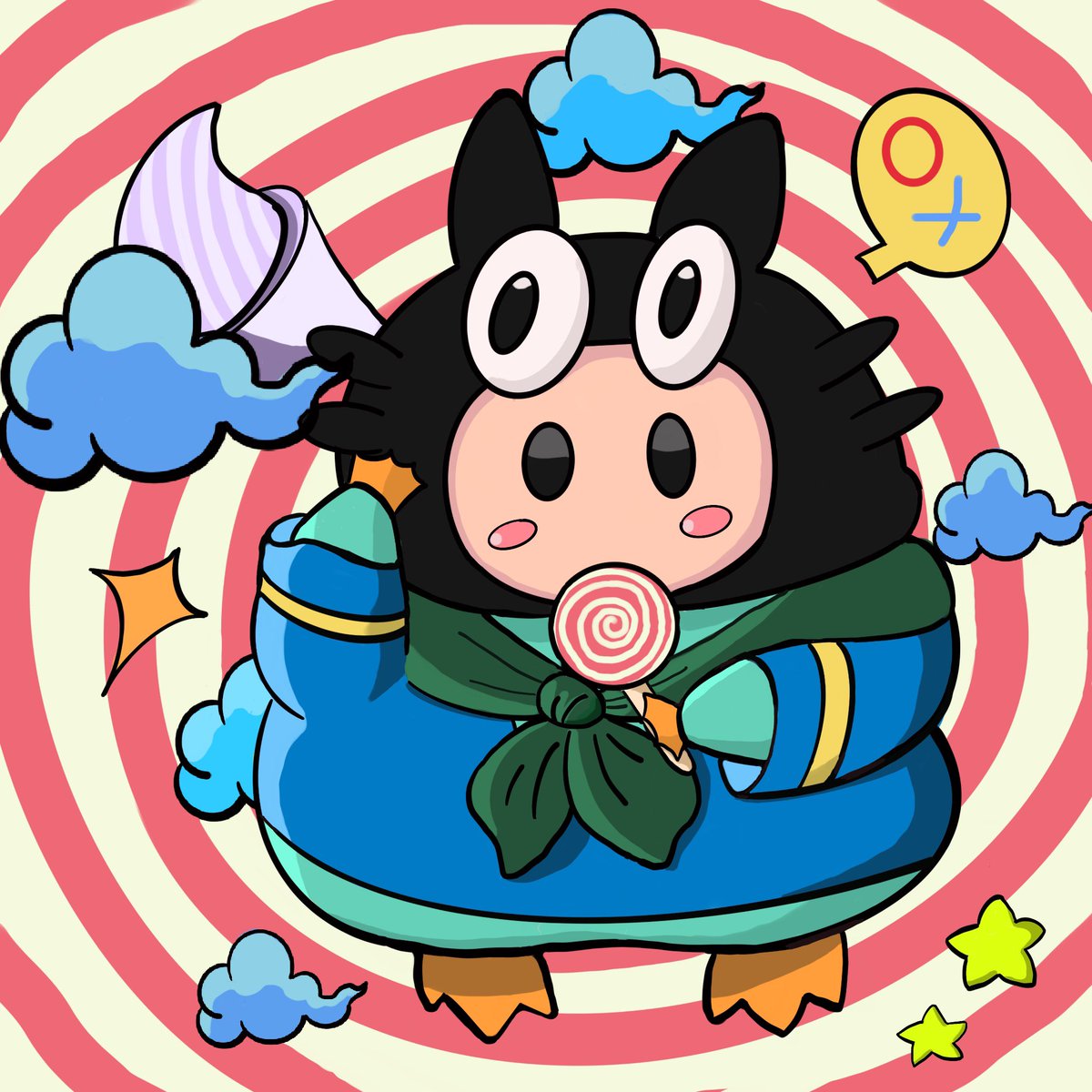 Bcool24NFT's tweet image. Hello, I would like to enter the #LPFanArt contest. 
The original is from the owner's profile.  @LonelyPopNFT Illustration by @Bcool24NFT 🌻
#LPFanArt @LonelyPopNFT