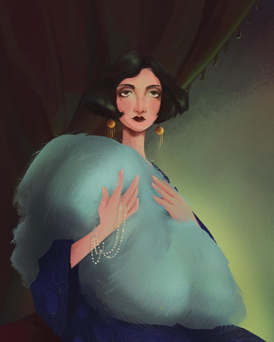was recently coaxed into joining a tabletop game bc i was promised 1920s New York and monsters. Haven't made it to the monsters yet but i am eating up the 20s aesthetic so far
