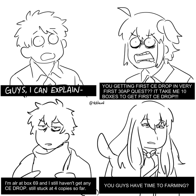 Im seriously busy with all the merch prep for this weekend. 😭#FGO #FateGO 