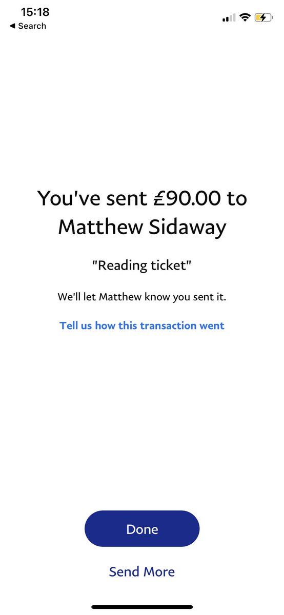 JoeEvents_'s tweet image. Easy transaction. Payed half to @matthewsidaway he sent tickets then payed other half. Smooth sell✅✅🔥 #readingfestival #readingtickets #readingfestival2022
