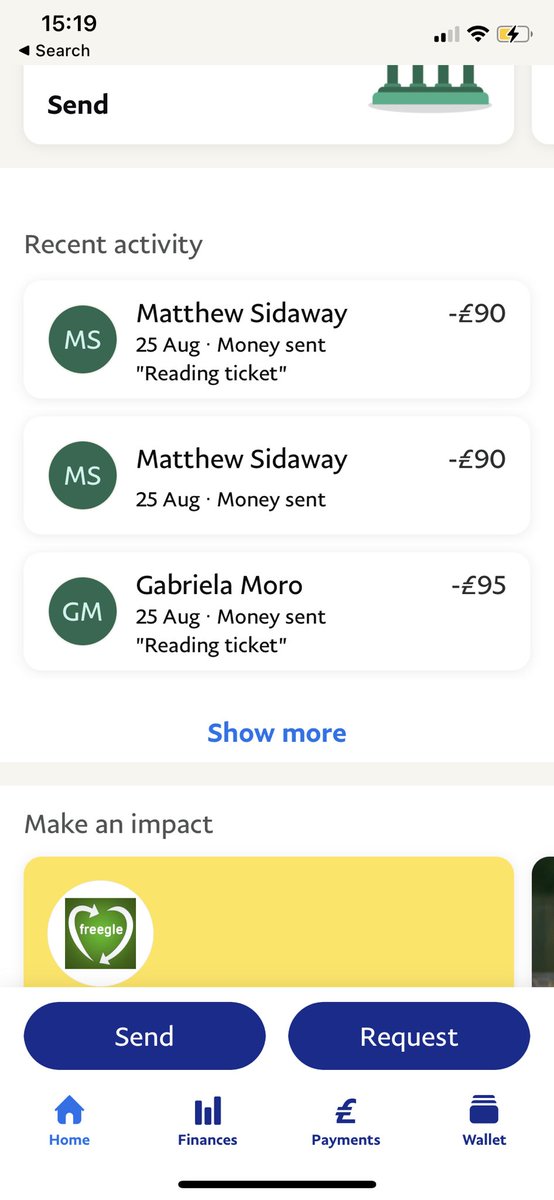JoeEvents_'s tweet image. Easy transaction. Payed half to @matthewsidaway he sent tickets then payed other half. Smooth sell✅✅🔥 #readingfestival #readingtickets #readingfestival2022