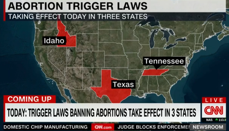 Toronto1's tweet photo. I'm sure #women in #Texas, #Tennessee & #Idaho are going to feel so much safer knowing that their uteruses will be policed instead of their neighbourhoods. They don't just have to bear their rapists baby. He gets visitation rights too. #Abortion #GOP #Insanity #TriggerLaws https://t.co/jl1Xx46f7m