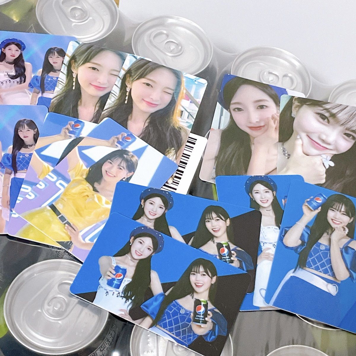 펩시 뽀또즈 포카 조낸 아름다움🥰🥰🥰
(반쪽하트효정 양도받아요🙃
