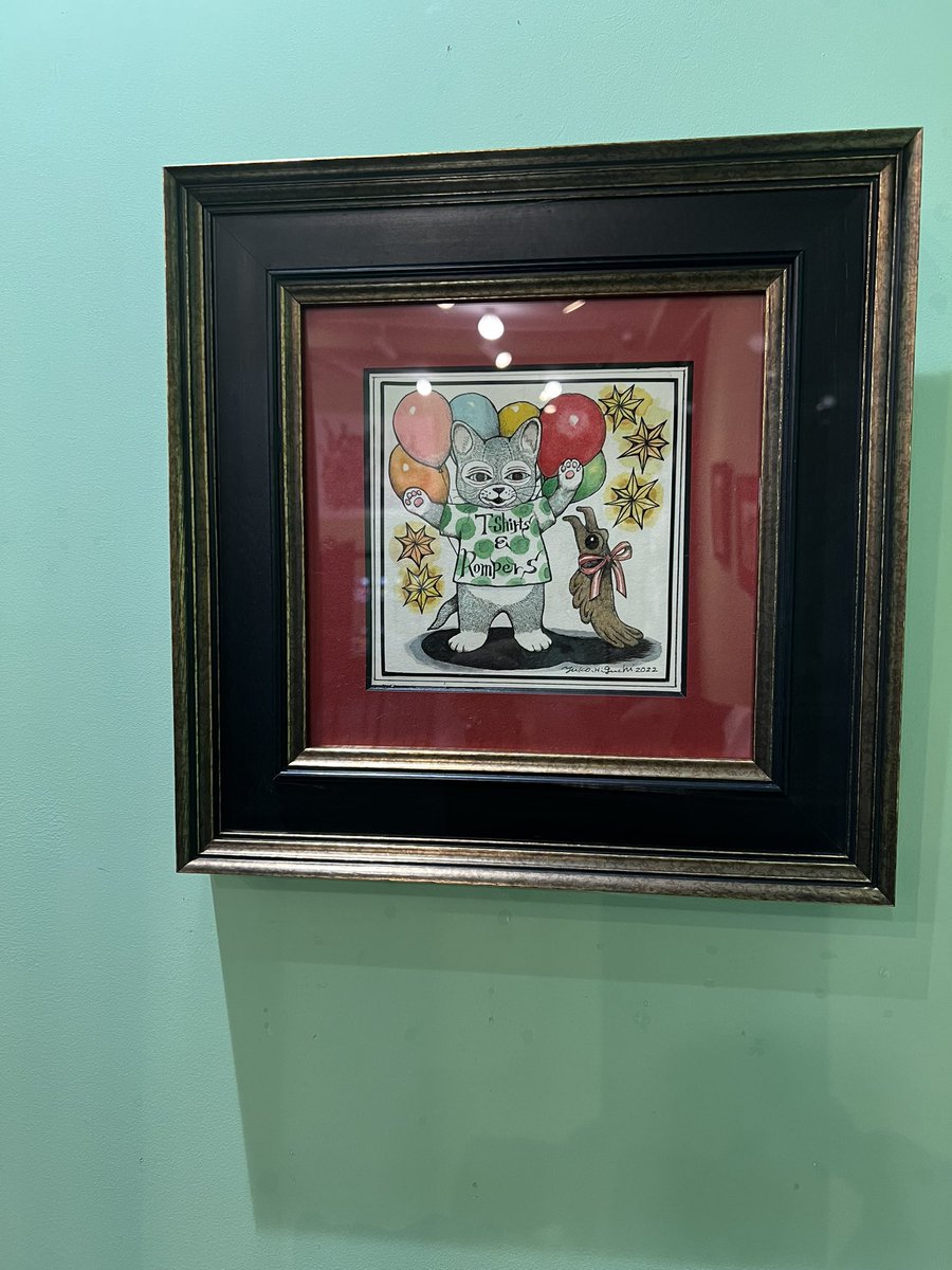 ニャンコとアノマロ の展示も後半になってまいりました。 是非ずらりと