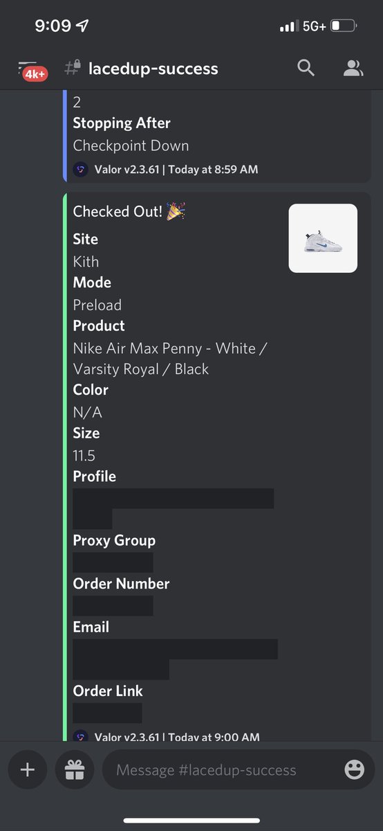 Laced Up Kickz (@lacedupkickz80) on Twitter photo Quick 1 pc for a client of course the 🐐
<a href="/ValorAIO/">Valor</a> shop module did it
With <a href="/BartProxies/">Bart Proxies</a> ISP’s
<a href="/10xServers/">10xServers</a>
#itsvalorsfault 🤷🏿♂️ Quick 1 pc for a client of course the 🐐
<a href="/ValorAIO/">Valor</a> shop module did it
With <a href="/BartProxies/">Bart Proxies</a> ISP’s
<a href="/10xServers/">10xServers</a>
#itsvalorsfault 🤷🏿♂️