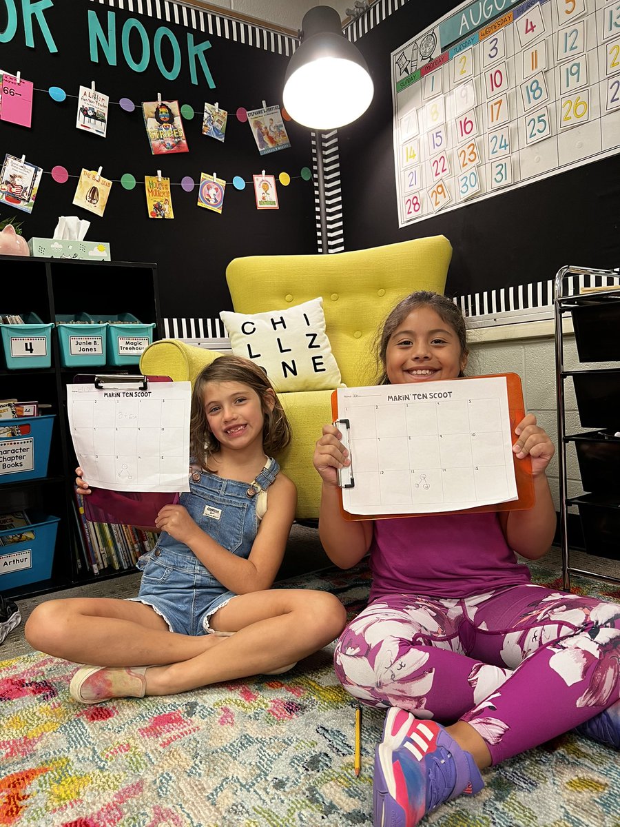 abby_thomps's tweet photo. Scooting and grooving this morning in math! #secondgrade https://t.co/CWrGIDgItT