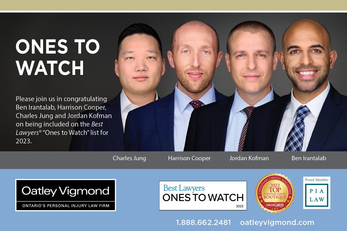 Four Oatley Vigmond Associates Named "Ones To Watch" By Best Lawyers® oatleyvigmond.com/best-lawyers-o…
