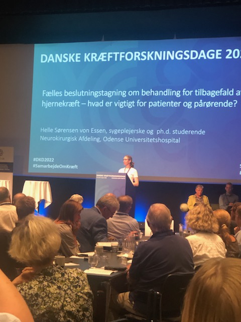 En fornøjelse at promovere fælles beslutningstagning for 500 veloplagte forskere, klinikere og patienter. #DKD2022 #NeuroOncology #NeuroSurgery #SDM #CenterforSharedDecisionMaking #fællesbeslutningstagning