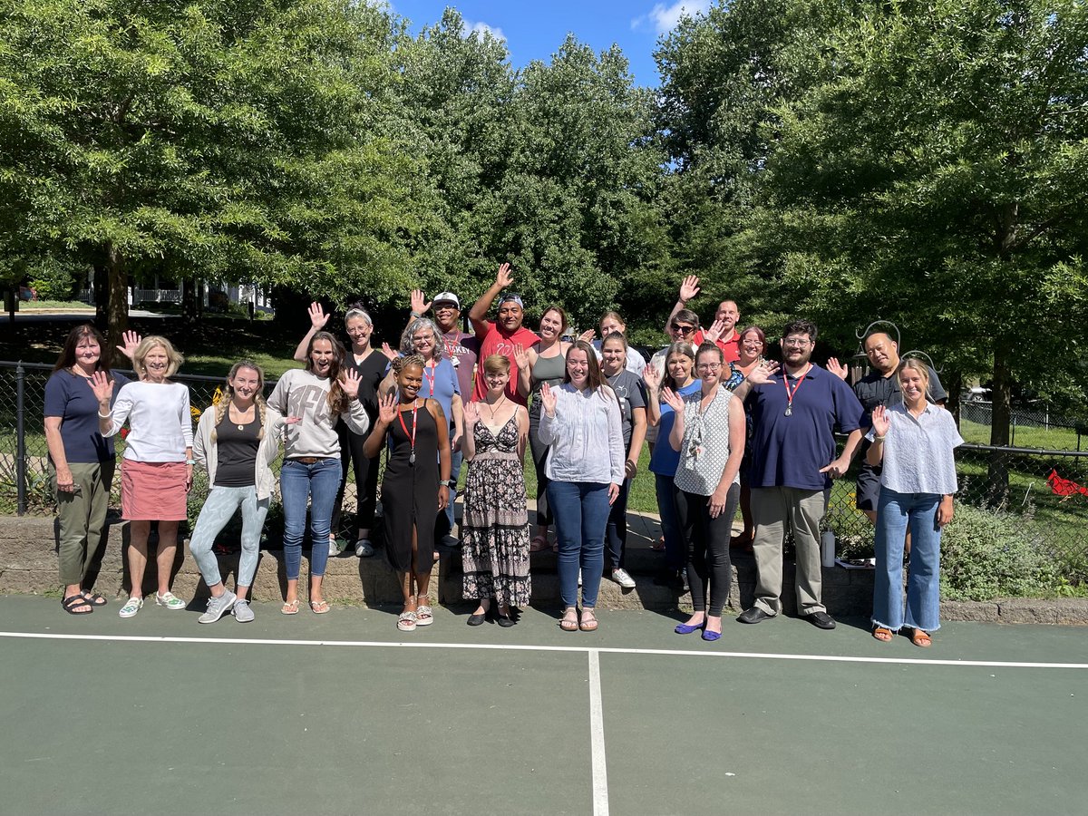 CESRockvilleMD's tweet photo. We're back! All of our faculty & staff have returned to campus this week & are working hard to prepare their classrooms & learning spaces for the first day of school on Monday. We can't wait to have our Cardinals back with us soon! #PreserviceWeek #FantasticFaculty #CESRockville https://t.co/nTHHY2yhUI
