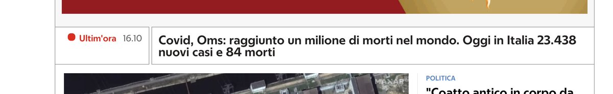 emenietti's tweet image. i decessi per covid da inizio pandemia sono oltre 6,4 milioni, ma basta un&apos;agenzia che parla di un milione (perdendosi che il dato è riferito al solo 2022) per combinare questo 👇