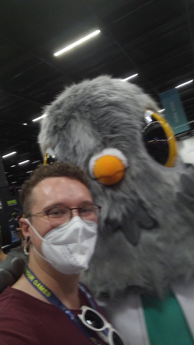 Finlely I met you.  #fallofporcupine @BuntspechtGames