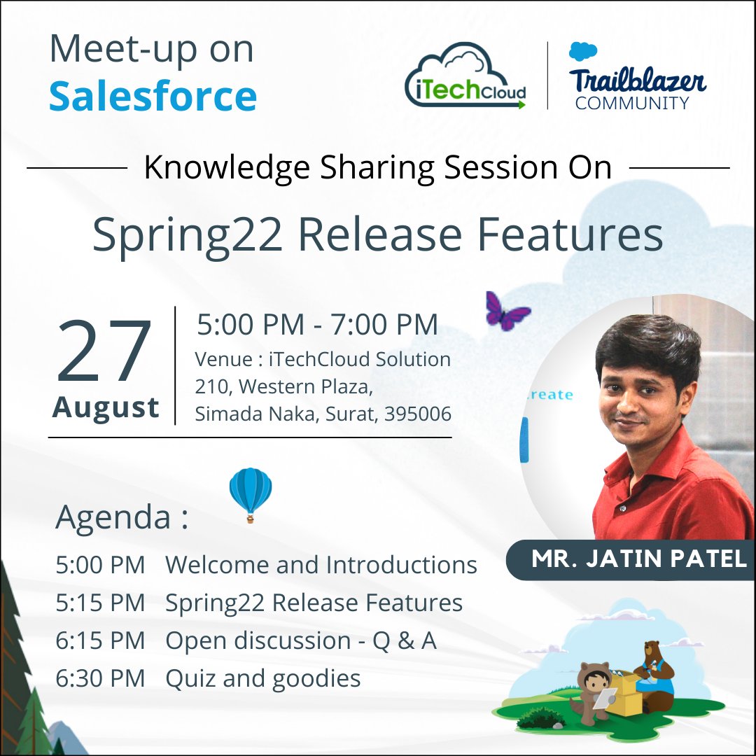 theabhisheksfdc's tweet photo. @SFDC_Surat #salesforcedevelopers #salesforcemeetup #suratsfdc #trailblazercommunity https://t.co/NUYCwEup2y