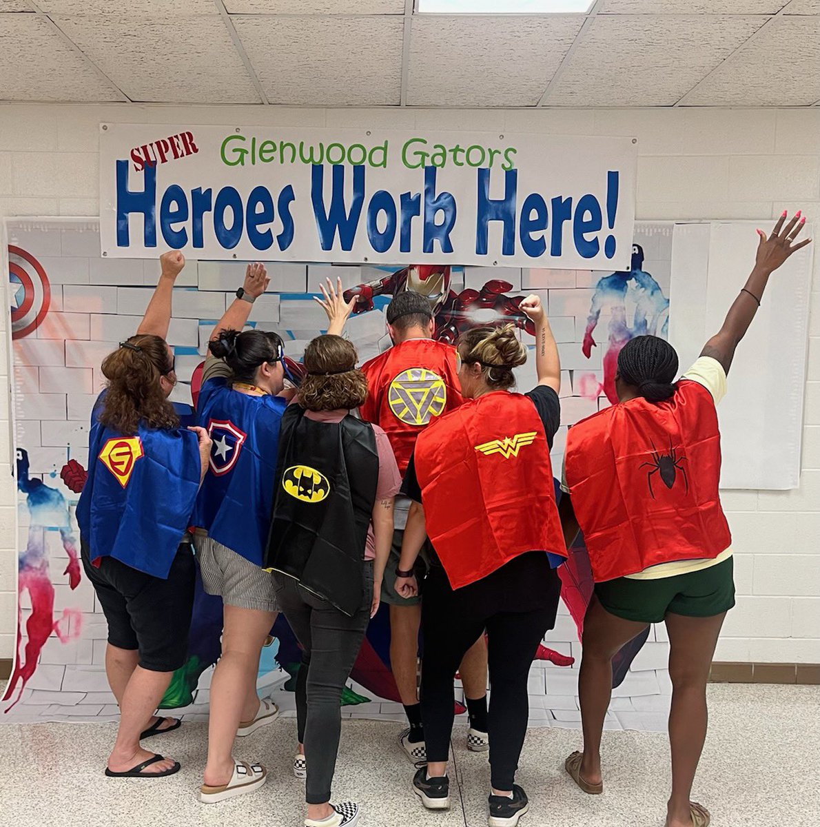 mscooney31's tweet photo. @GlenwoodES Special Education Rockstar Team!! #GlenwoodHeroes #SuperHeroesWorkHere @davidbfrench @ctownlove14 @marieElake https://t.co/yDF8jPrpXW