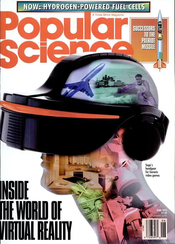 ThisWeekInXR's tweet photo. #ThrowbackThursday #TT
Front page #PopularScience 1993 #SegaVR headset... Never released.
#VirtualReality #AugmentedReality #MixedReality #ExtendedReality #VR #AR #MR #XR #Metaverse #VirtualWorlds #Web3 #Meta #MetaQuest #MetaQuest2 #ThisWeekInXR #ThisWeekInTheMetaverse https://t.co/hj9NYLFgc5
