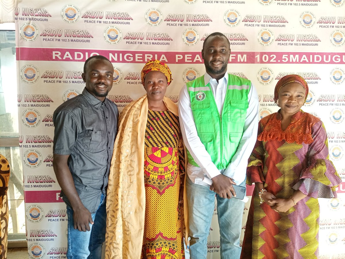 Labdi_Nigeria's tweet photo. Advocating for the Implementation of the Water Sanitation and Hygiene (WASH) policy in Borno state, Nigeria with the support of @WaterAid and @MercyCorps on the @USAID funded ST-WASH activity.
#waterAid #MecryCorps #stwash #peaceFm #Maiduguri https://t.co/VKYKAGfB42
