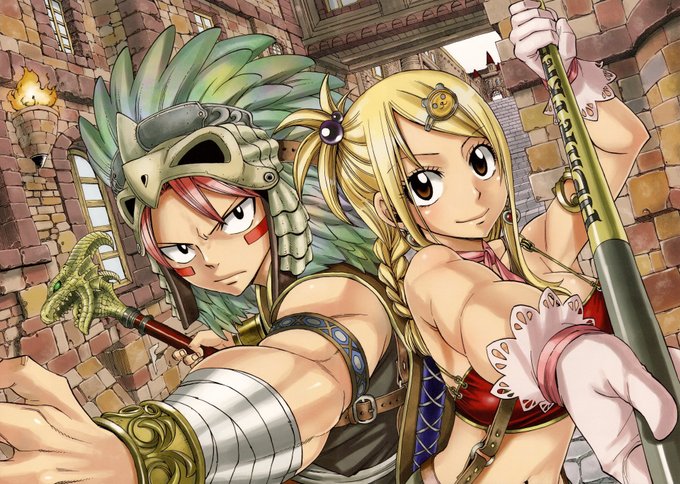 Daily Fairy Tail Girls on X: Lucy Hearfilia, THE goat. 🐐💛   / X