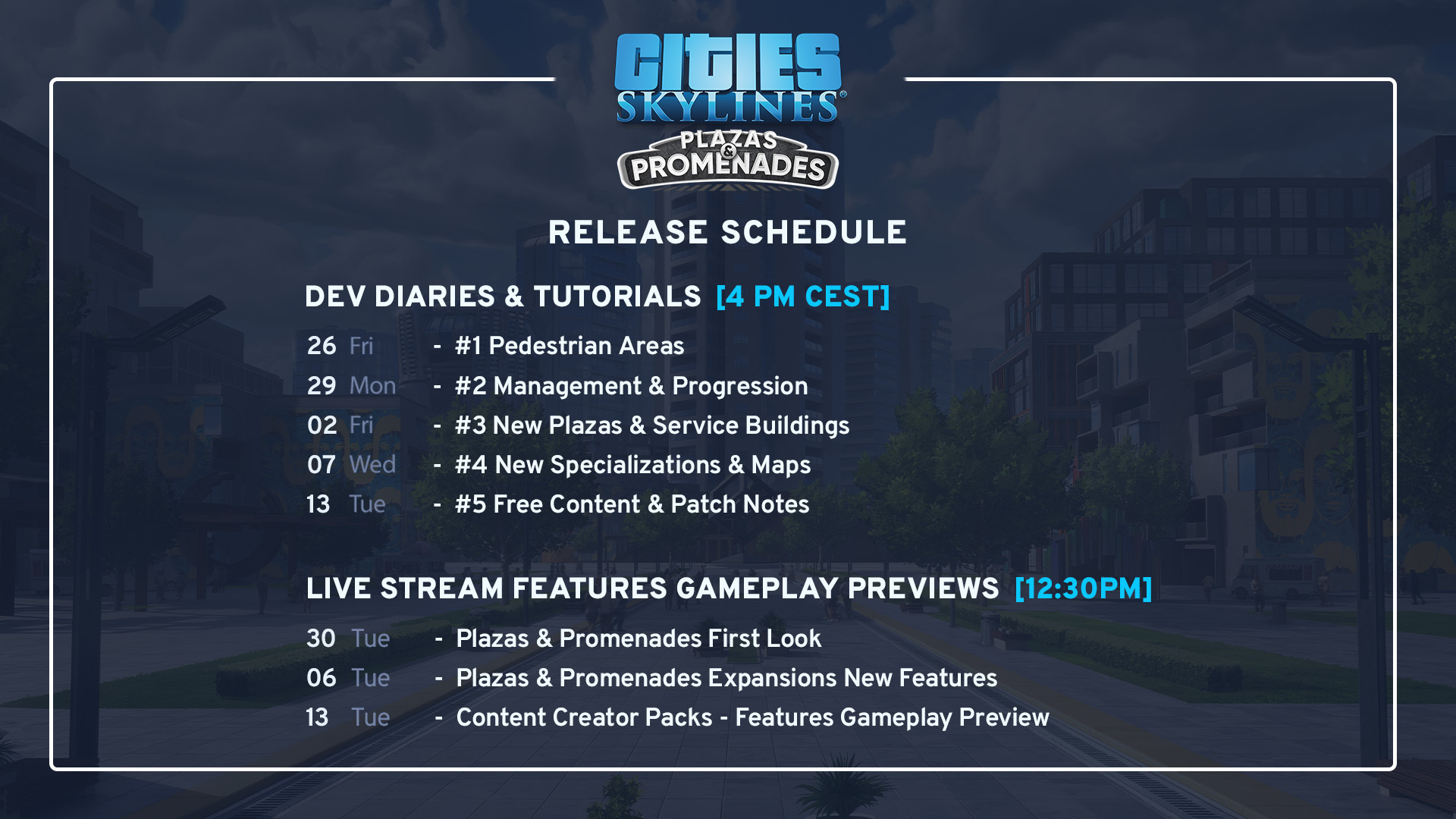 Cities: Skylines on Twitter: &ldquo;📢Exciting things incoming!📢 Get ready to