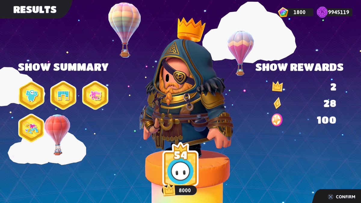 #PS5Share, #FallGuys Crown Number 8000!