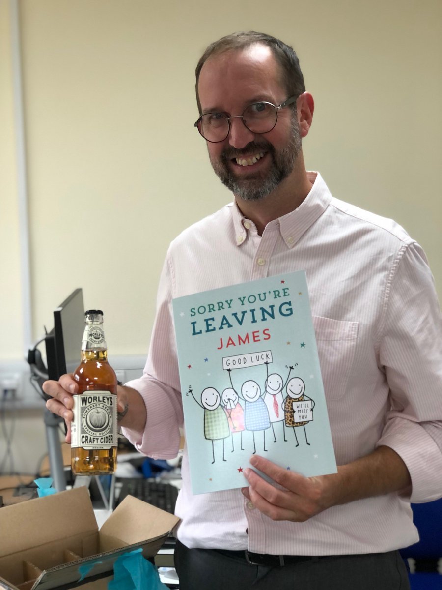 ChessellSarah's tweet photo. @JamesSpriggsDIH Wishing u all the best in your new adventures with @DorsetHealth thanks for your support over the months - we will miss u.  You're part of the  #DorsetInnovationHub family, so remember the kettle is always on 😀ps. tell Dawn the cake was amazing 👍 @Alanbetts5 https://t.co/gdmAnVsCPi