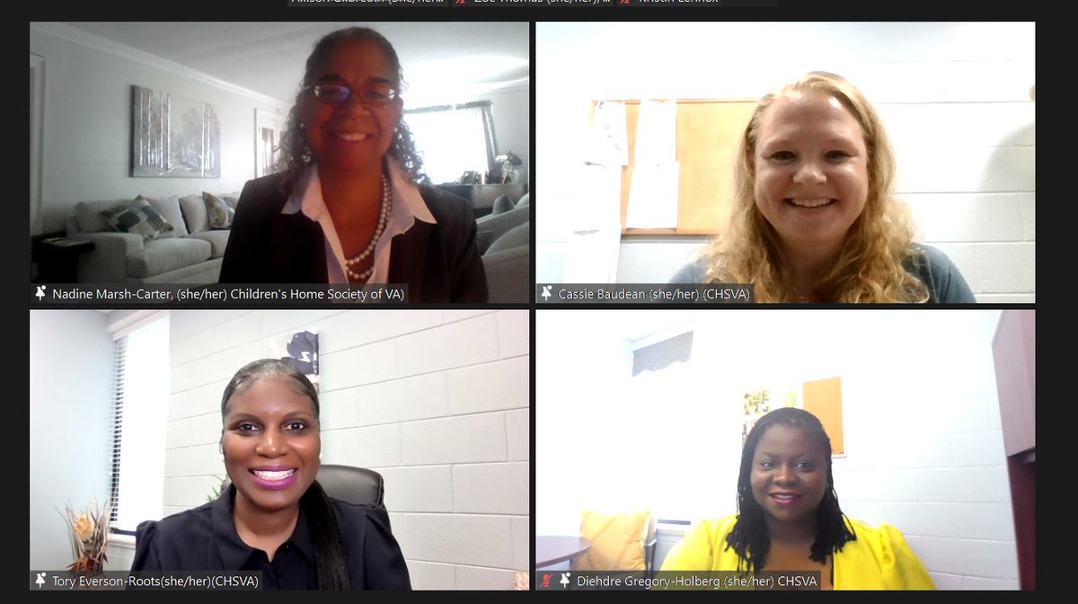 RacialTruth's tweet photo. Kicking off Day 4 of RTRW with @chsvirginia and their workshop, "Creating a Culture of Equity &amp; Inclusion in the Workplace - A Practical Approach". CHS hosts an annual foster care advocacy day during the legislative session that we have participated in the last 3 years. https://t.co/0JfdhZT4Nk